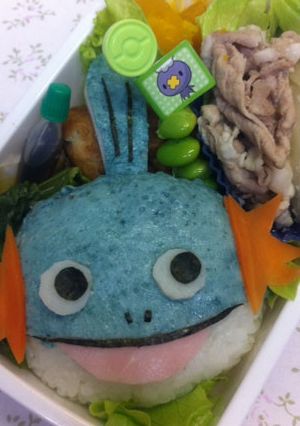 キャラ弁　ミズゴロウ（ポケモン）-レシピのメイン写真