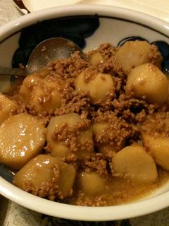 ほっくり里芋そぼろ煮-レシピのメイン写真