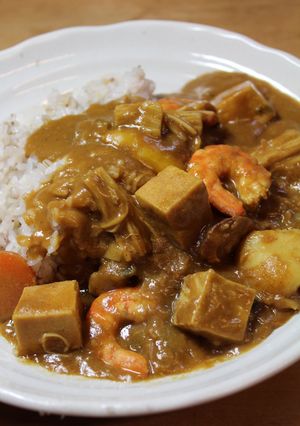 おせちに飽きたら！高野豆腐カレー-レシピのメイン写真