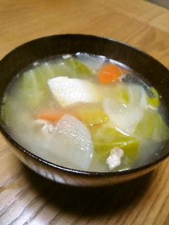 体が温まる♬♪ 鮭ののっぺい汁-レシピのメイン写真