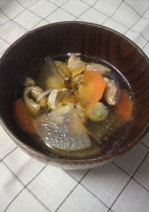 簡単☆しょうゆベースのお雑煮（関東）-レシピのメイン写真