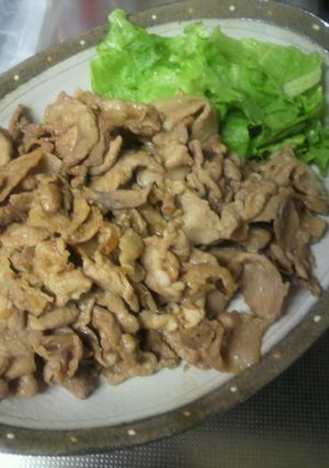 簡単☆豚肉の生姜焼き☆-レシピのメイン写真