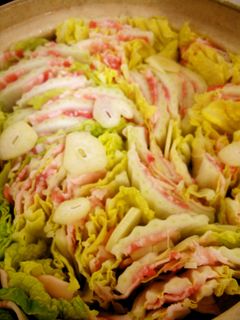 白菜と豚バラのにんにくだし鍋-レシピのメイン写真