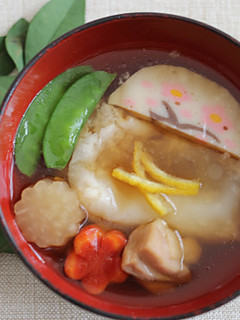 美味しい♪我が家のお雑煮(おすまし)-レシピのメイン写真