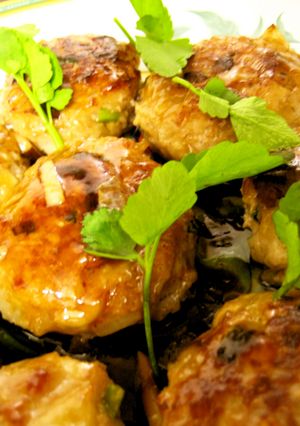 具だくさん！根菜ゴロゴロ豚ひき肉のつくね-レシピのメイン写真