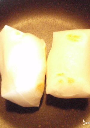 チンしてお餅を早く焼く-レシピのメイン写真