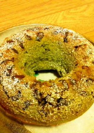 ワンボウルde黒豆と青汁のパウンドケーキ-レシピのメイン写真