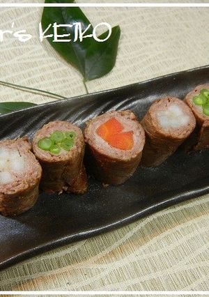 【農家のレシピ】牛肉の八幡巻き-レシピのメイン写真
