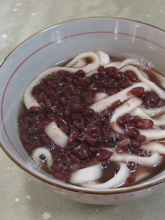 ぜんざいみたいな小豆のほうとう☆-レシピのメイン写真