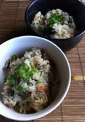 おせちの残り 昆布巻きの炊き込みご飯-レシピのメイン写真