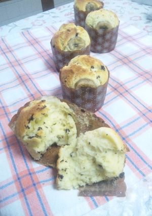 バナナチョコチップマフィン-レシピのメイン写真