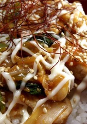 ガッツリ食べれる！スンチャンサムジャン丼-レシピのメイン写真