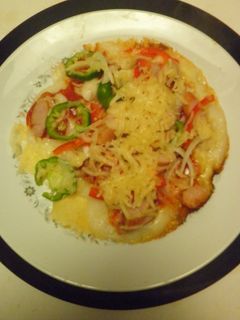 切り餅DEピザ風味焼き!-レシピのメイン写真