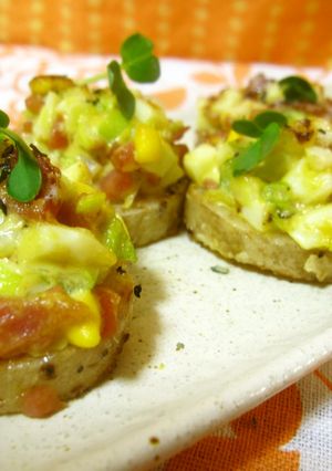 ビール＆ワインに♪タパス～長芋カナッペ-レシピのメイン写真