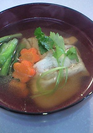 かつおが香るお雑煮の汁-レシピのメイン写真