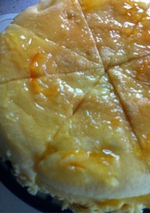 お正月に、お祝いに蒸しスフレチーズケーキ-レシピのメイン写真