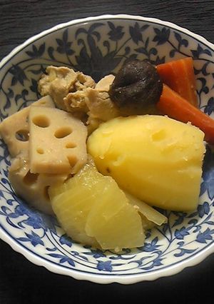 河内レンコン入りとんじゃが-レシピのメイン写真