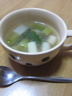 風邪予防!!!ネギスープ-レシピのメイン写真