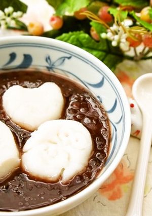 お団子でぜんざいを♪-レシピのメイン写真