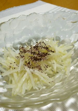 大根の昆布茶和え-レシピのメイン写真