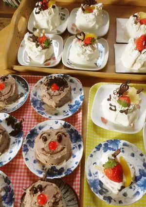 ケーキ屋さんごっこ-レシピのメイン写真