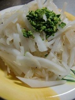 ザワークラウトとピスタチオ入り大根なます-レシピのメイン写真