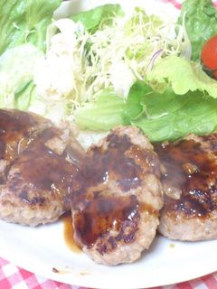 お店の味♪ハンバーグ-レシピのメイン写真