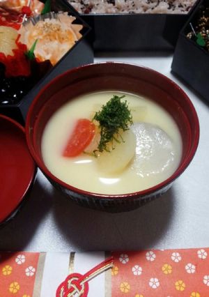 *讃岐*あんもち雑煮-レシピのメイン写真
