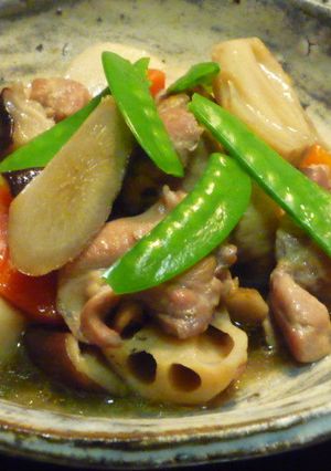 鶏肉 しっとり 柔らか 筑前煮-レシピのメイン写真