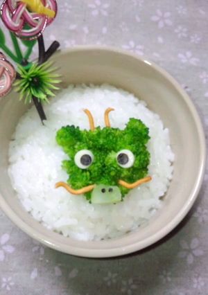 お弁当に☆ブロッコリーの辰くん-レシピのメイン写真