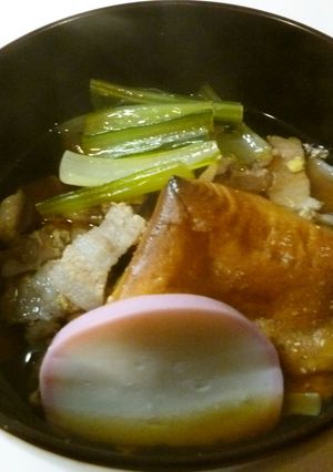 ぶた肉のお雑煮-レシピのメイン写真