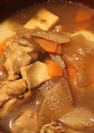 旦那様の実家のお雑煮-レシピのメイン写真