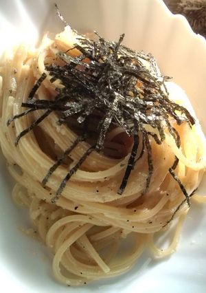 ピリッと明太子スパゲティ-レシピのメイン写真