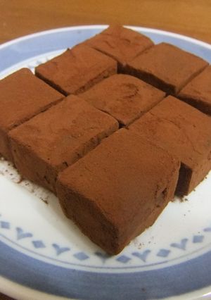 日本男子に贈る生チョコ-レシピのメイン写真