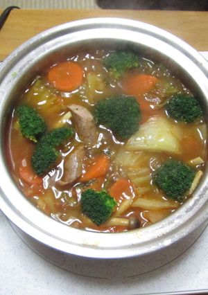 栄養満点!!!トマト鍋-レシピのメイン写真