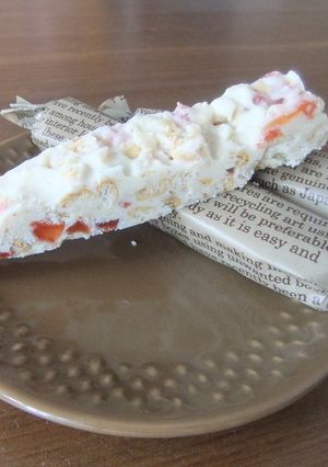 ピンクがかわいい苺のチョコバー-レシピのメイン写真