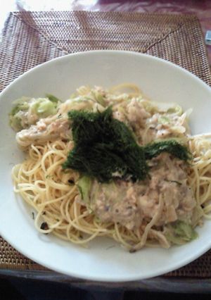 簡単☆彡鮭缶パスタ-レシピのメイン写真