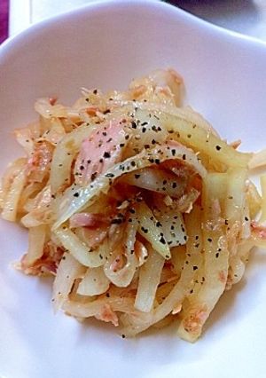 大根とツナのポン酢和え-レシピのメイン写真