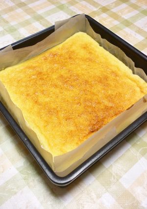 塩麹豆腐でスフレチーズケーキ-レシピのメイン写真