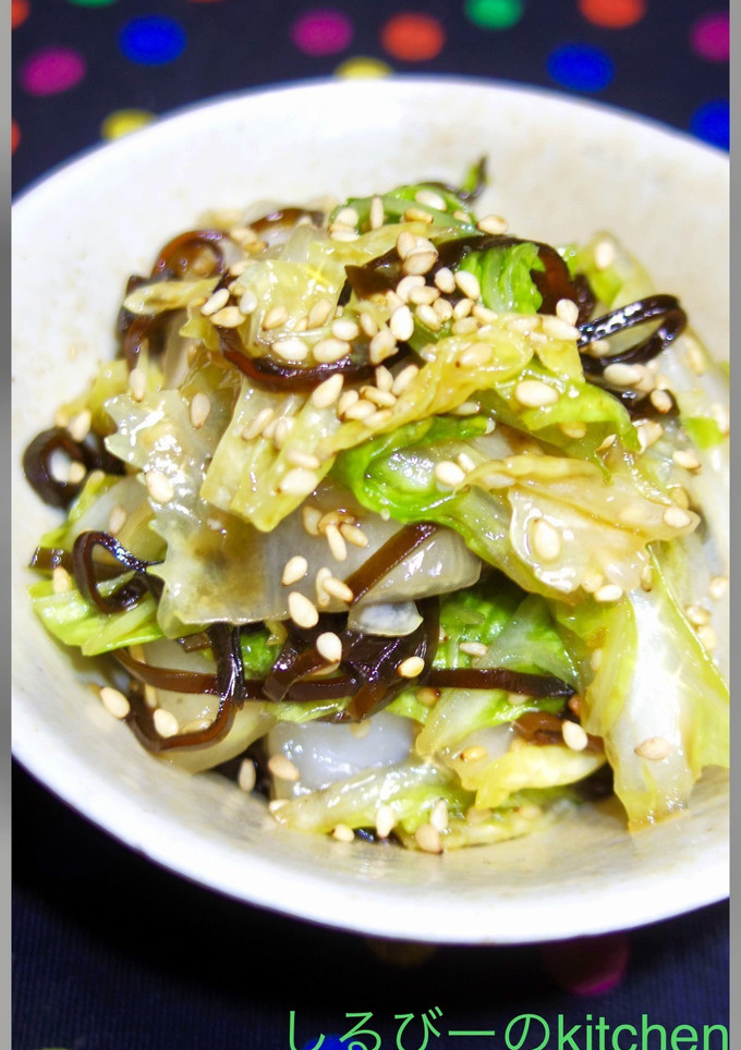 あっという間に無くなる！白菜の塩昆布和え-レシピのメイン写真