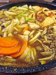 めんつゆカレー鍋~酒かすアレンジ有-レシピのメイン写真