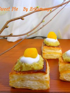 栗とさつまいものパイ❀-レシピのメイン写真