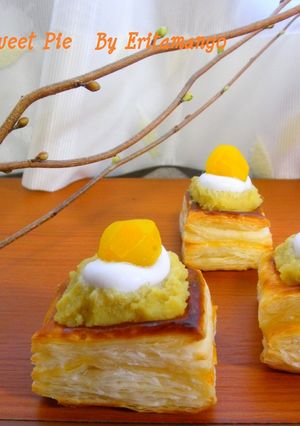 栗とさつまいものパイ❀-レシピのメイン写真