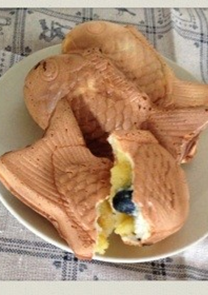 栗きんとんリメイク☆芋あん鯛焼き-レシピのメイン写真