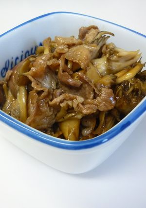豚肉と舞茸のピリッと甘辛炒め-レシピのメイン写真