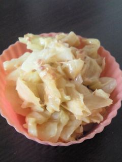 なんだか美味しい☆キャベツのおひたし-レシピのメイン写真