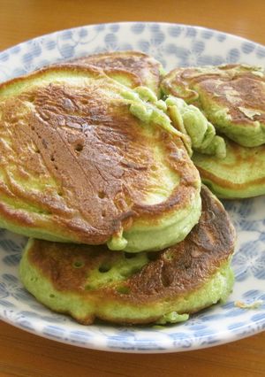 青汁ホットケーキ-レシピのメイン写真