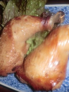 焼肉のたれでローストチキン-レシピのメイン写真