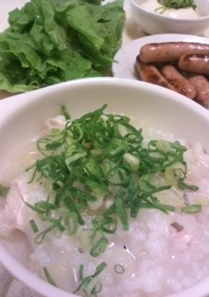 生姜と鶏のおかゆ-レシピのメイン写真