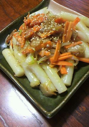 辛くない＊醤油トッポッキ♪-レシピのメイン写真
